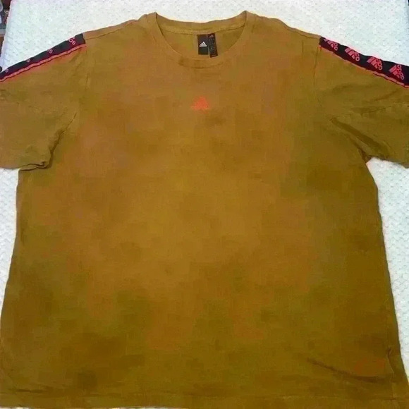 adidas Other - Adidas tan tie dye shirt sz 2xl casual 90s y2k unique colorful comfy *washwear